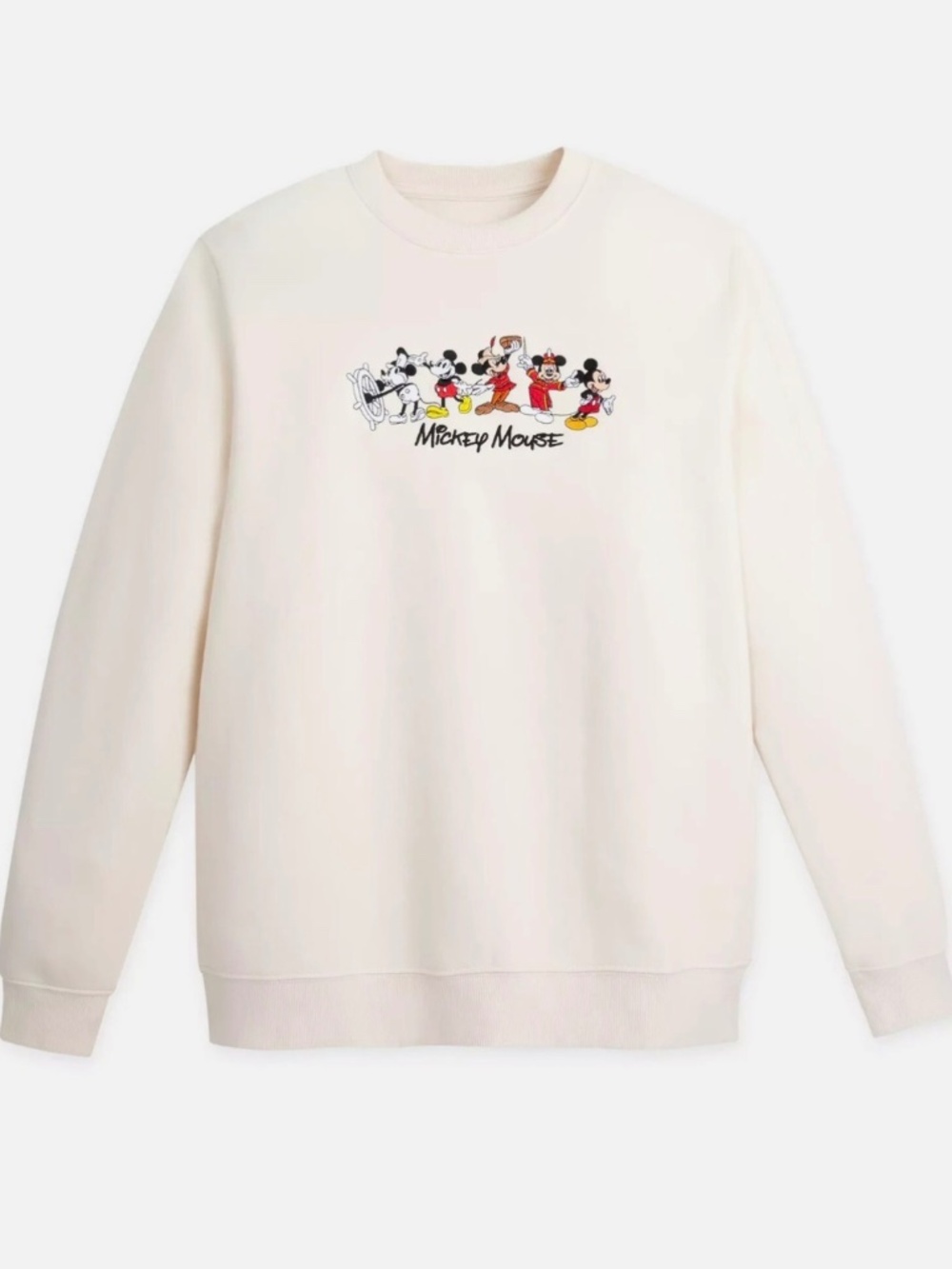 Disney Parks Mickey Mouse Through the Years Sweatshirt
